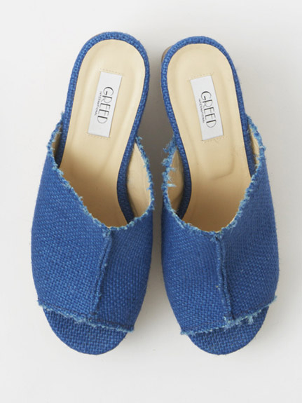 GREED　JUTE WEDGE SHOES